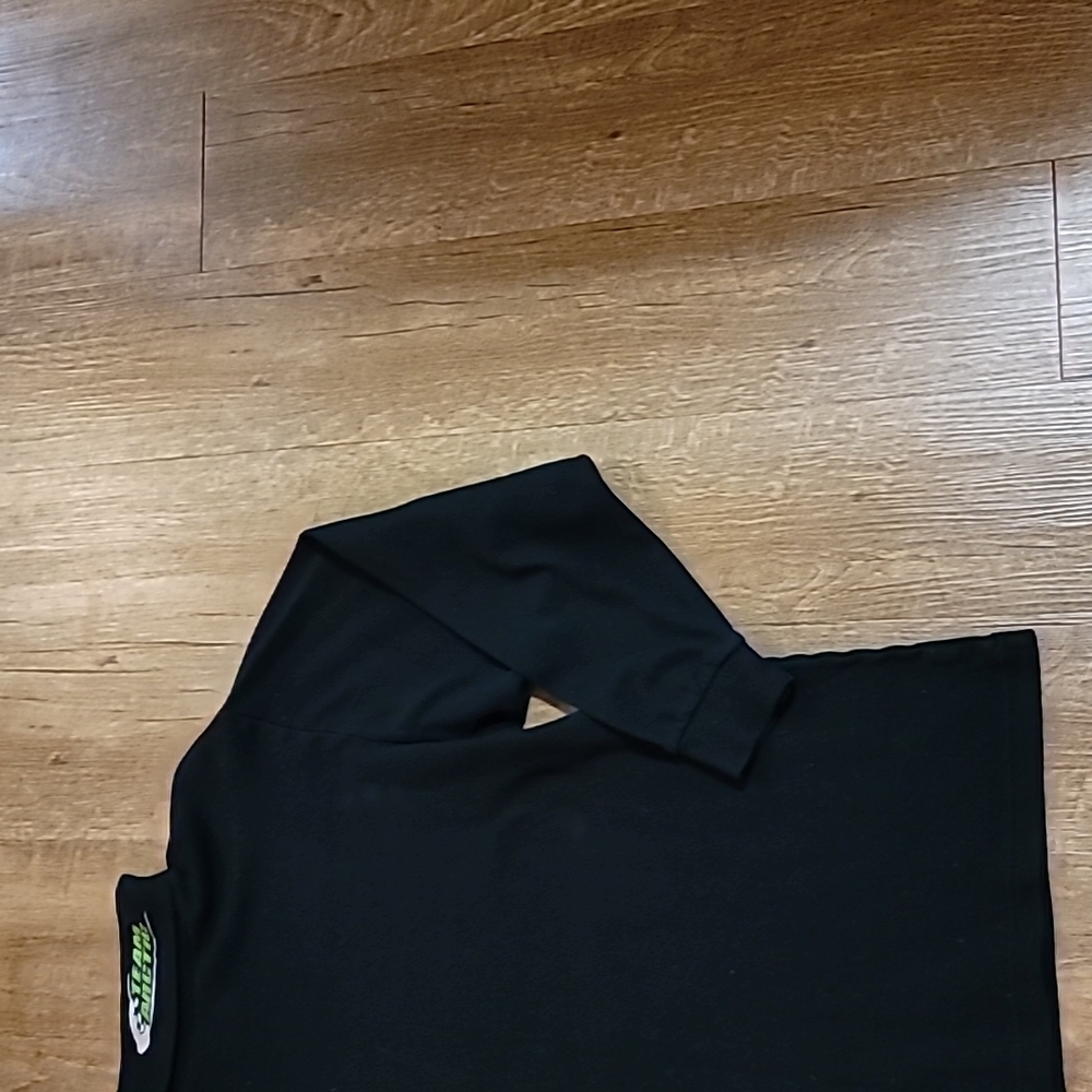 Gently Loved sledding ski doing team Arctic size LG black turtleneck Arcticwear - Picture 4 of 10